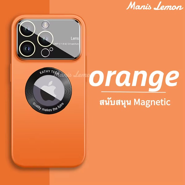 :  Manis Lemon ˹ҵҧҴ˭ Magnetic Case for iPhone 14 13 12 Pro Max Plus ç֧ٴͧ  Ѻ ⿹