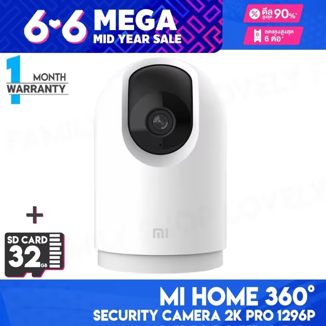 [Դ Ѻ]  Xiaomi Mi Home Security Camera 360° 2K PTZ Pro 1296P ͧǧûԴ ͧǧûԴûԴ ͧ