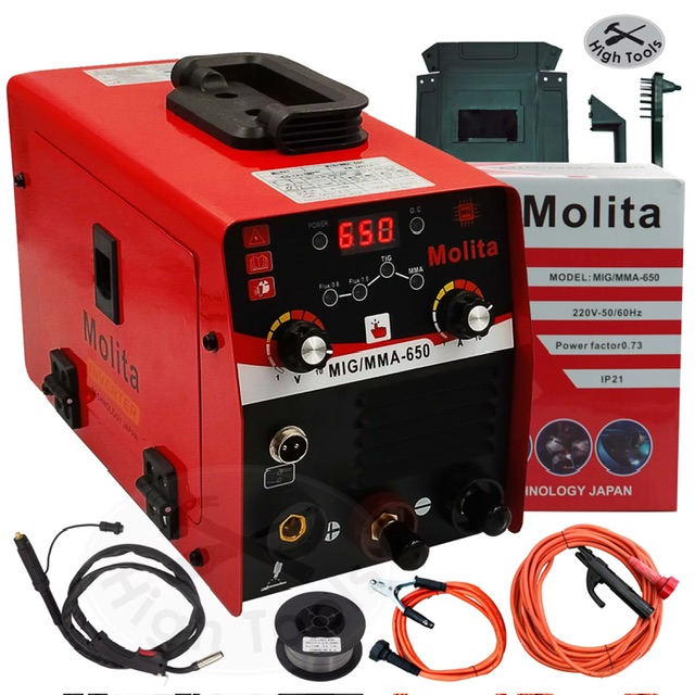 MOLITA  3 к MIG/MMA 650A INVENTER MMA/MIG/TIG  ˭ ԡ 俿 CO2 + Ǵѡ Ǵ1 ǹ