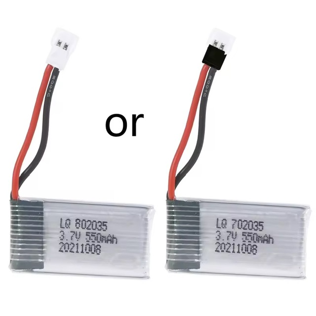 3.7V 550MAh 20CLipo ẵ 802035 / 702035 ẵѺ Hubsan X4 H107 H107L H107D MJXRC F47 DFD-F180 RC Drone