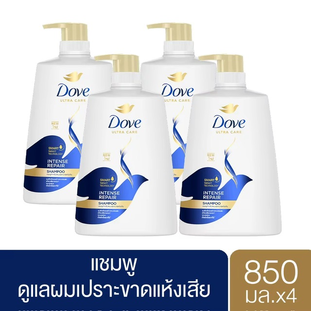 [觿] ⴿ  850-900 . x4 Dove Shampoo 850-900 ml. x4 ( м м  shampoo ) ͧ