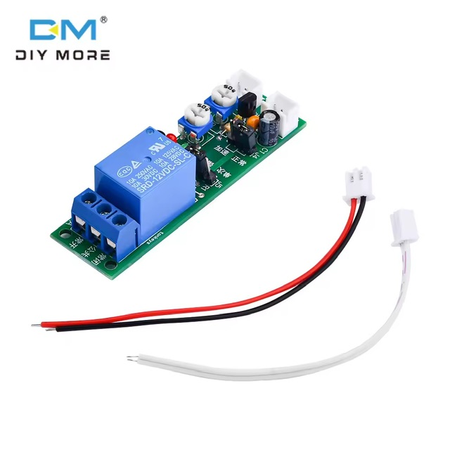 Diymore Delay Relay ModuleDC5V DC12V DC24V 0-120min ẺѺ Delay Timing Switch Module Board for Industrial Control