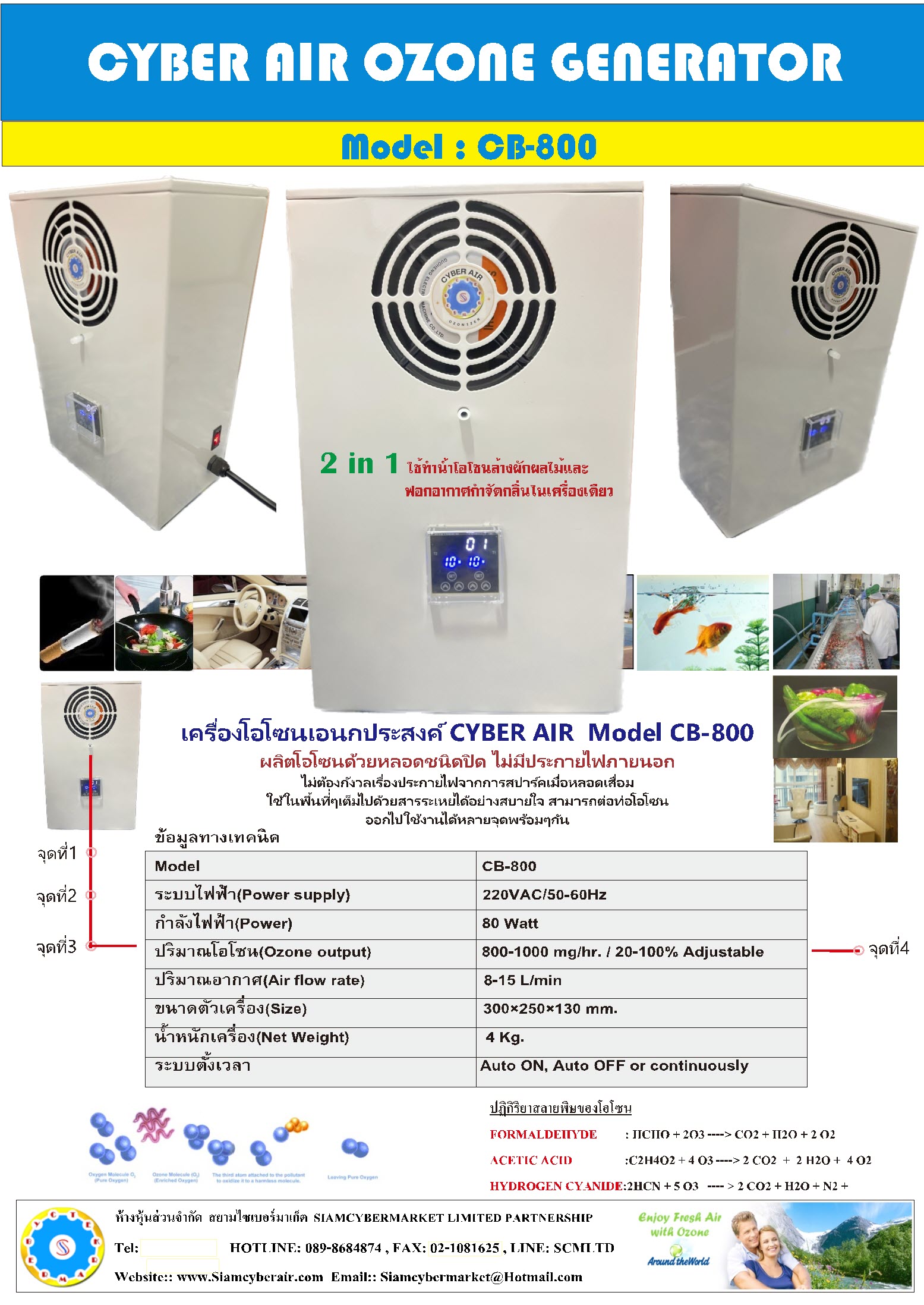 ⫹.ͧ͡ҡö¹,Air purifier for car,ͧ⫹ö¹,ozone generator